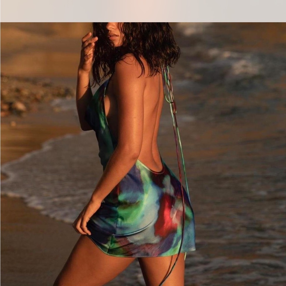 Sexy vacation mini dress. Wear once.